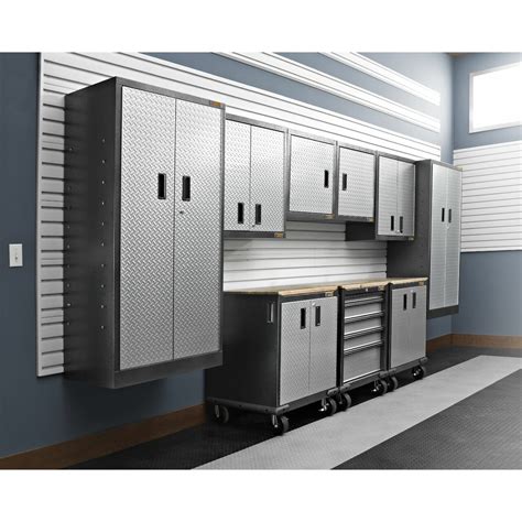 steel garage storage cabinets|fully assembled metal storage cabinets.